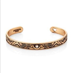 NWOT Alex and Ani Godspeed Cuff Bangle Bracelet